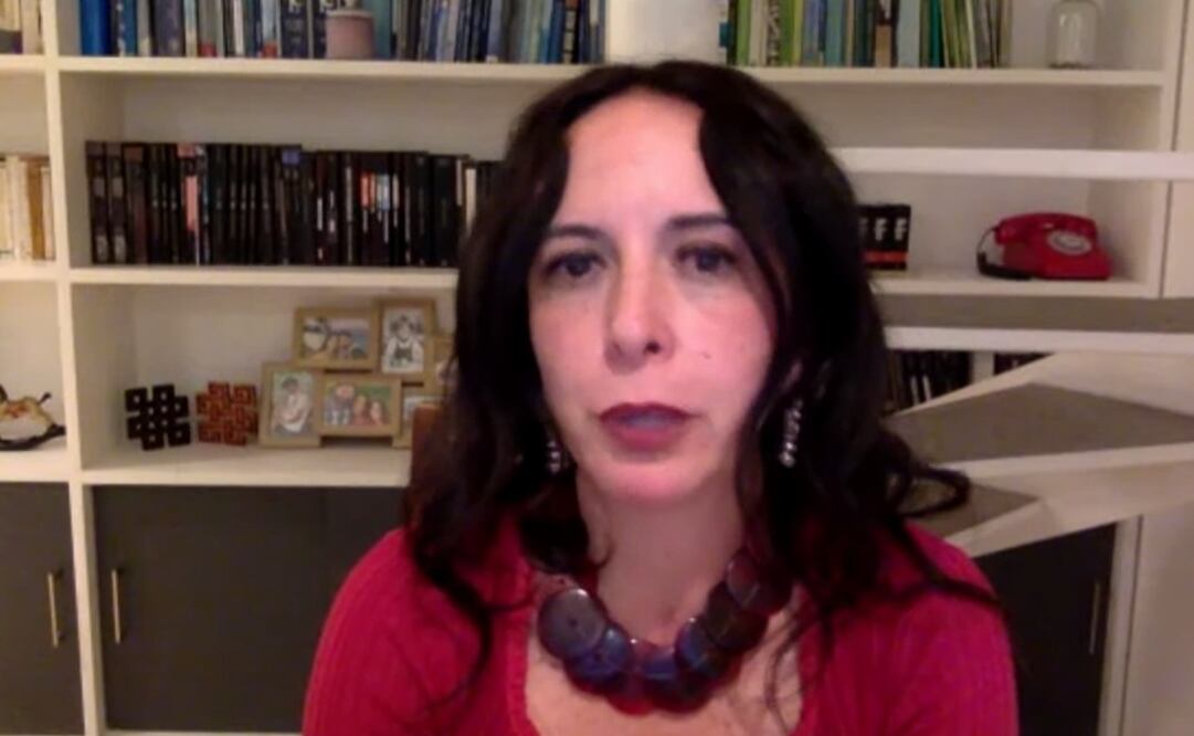 Maite Azuela, columnista de EL UNIVERSAL. Foto: Captura de pantalla