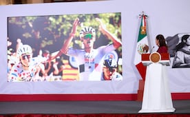 Sheinbaum reconoce a Rommel Pacheco por medallas de México en Juegos Centroamericanos; felicita al ciclista Isaac del Toro