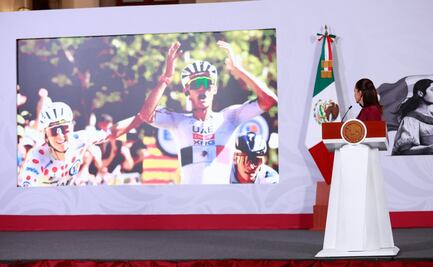 Sheinbaum reconoce a Rommel Pacheco por medallas de México en Juegos Centroamericanos; felicita al ciclista Isaac del Toro