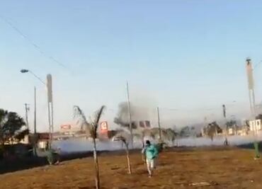 VIDEO: Así escaparon habitantes de la explosión de una gasolinera en Tula, Hidalgo