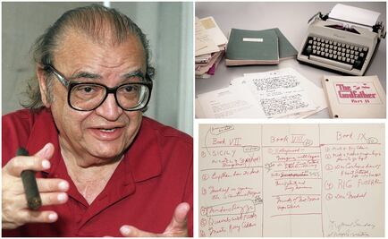 Subastarán archivo de Mario Puzo, autor de "El padrino"