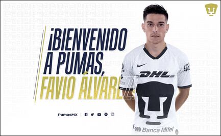 Pumas confirma a Favio Álvarez como su nuevo refuerzo