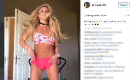 Britney Spears luce su figura y sensuales movimientos