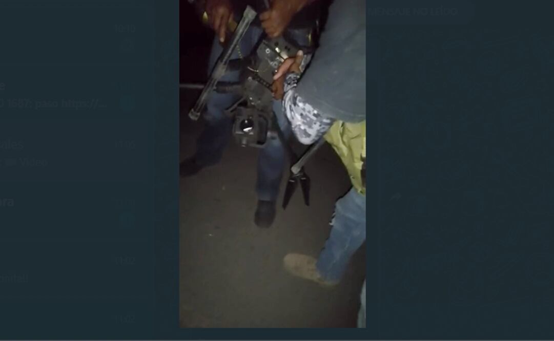 Comunitarios desactivan dron con explosivos, lanzado por el CJNG