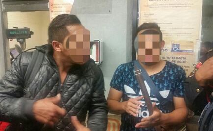 Hombres bajan a vías del Metro para huir tras riña en L3
