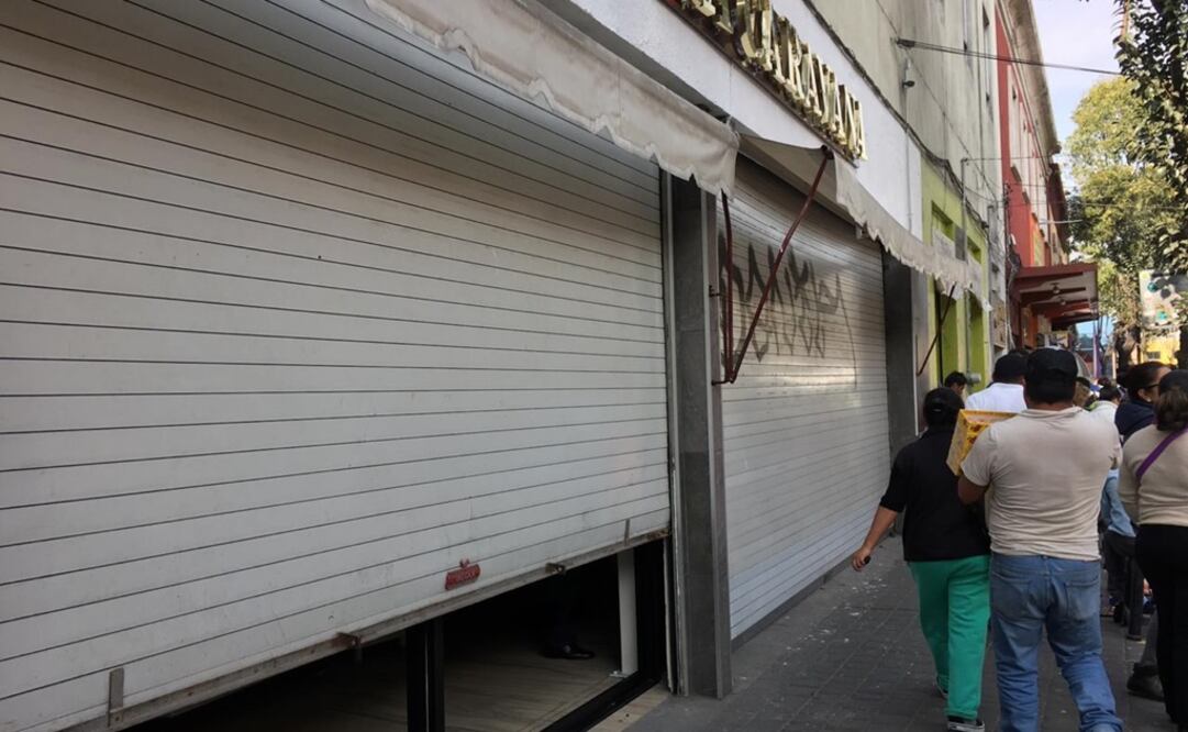 Foto ilustrativa de negocios en el primer cuadro de Toluca /Archivo -EL UNIVERSAL