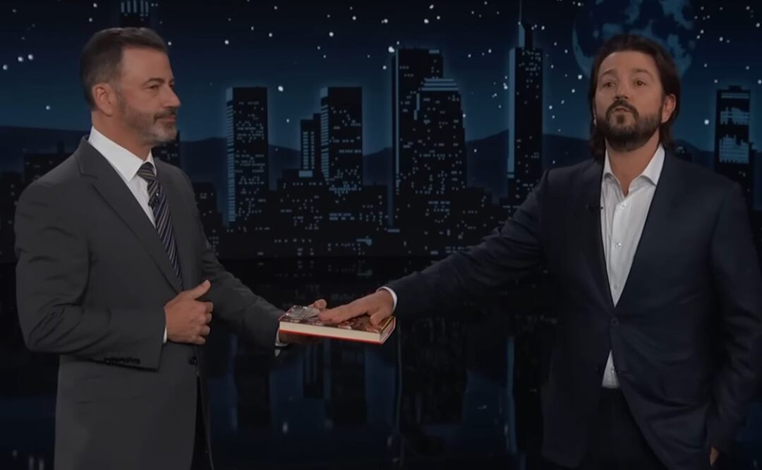 Diego Luna tomará el lugar de Jimmy Kimmel por un día en el programa "Jimmy Kimmel Live!".