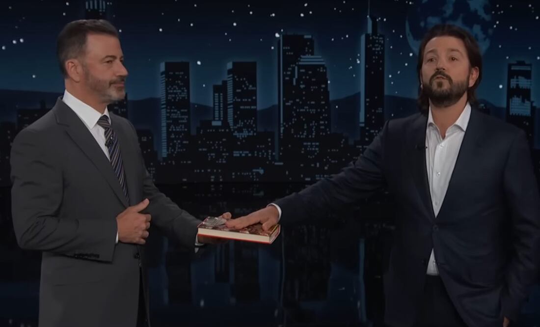 Diego Luna tomará el lugar de Jimmy Kimmel por un día en el programa "Jimmy Kimmel Live!".