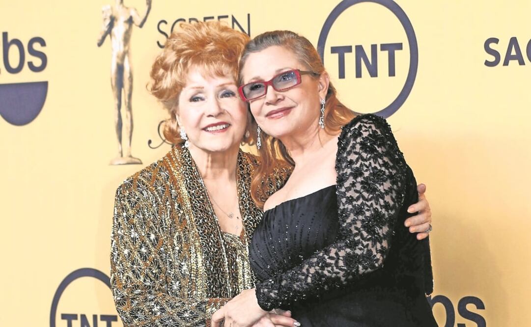 Debbie Reynolds junto a su hija Carrie Fisher. (FOTO: Archivo/ EL UNIVERSAL)