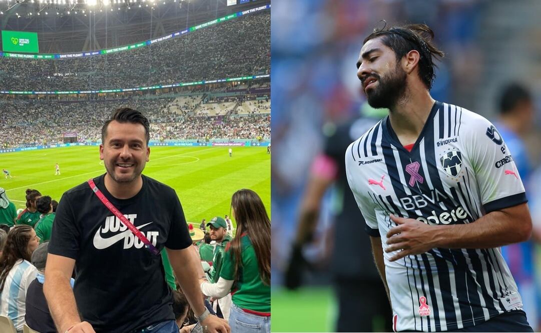 El periodista deportivo y el futbolista no tienen buena relación / Foto: Especiales