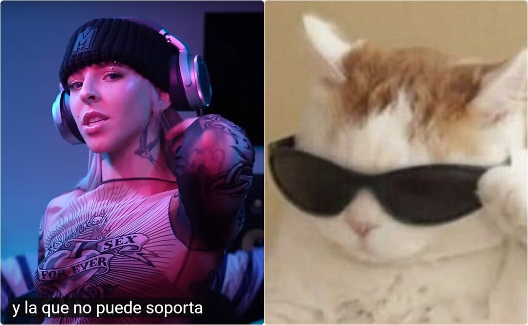 Young Miko memes por sesión con Bizarrap. / Foto: Captura video y "X"