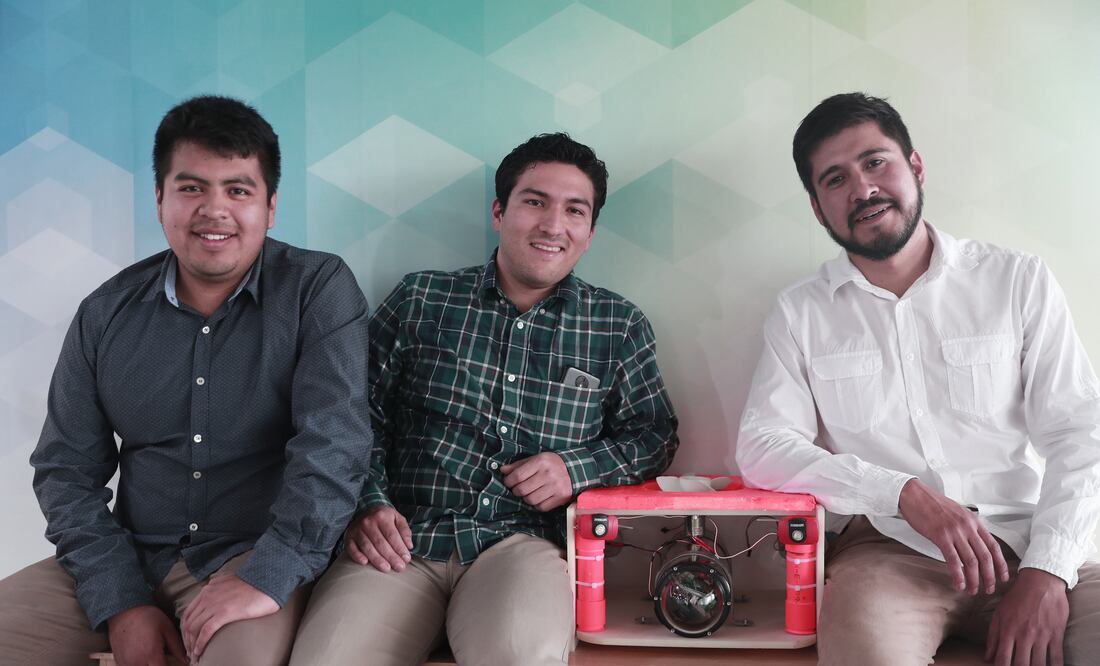 Estudiantes crean robot que ahorra agua