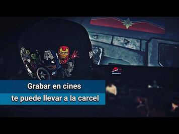 Sin pretextos, grabar una película te llevará a la cárcel