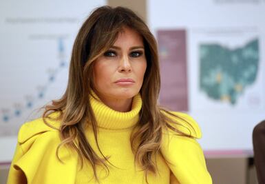 Trump llama "perversos" a los medios por especular sobre la salud de Melania