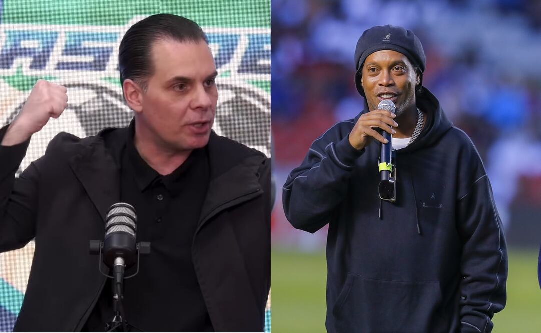 Ronaldinho “golpeó” a Christian Martinoli durante un partido; el narrador lo llamó “ratero”