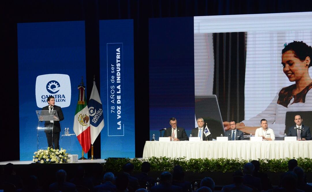 CAINTRA celebro su 78 asamblea anual. Foto: Emilio Vasquez / EL UNIVERSAL 