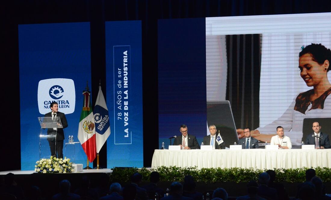 CAINTRA celebro su 78 asamblea anual. Foto: Emilio Vasquez / EL UNIVERSAL