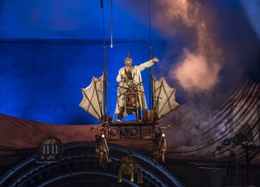 Cirque du Soleil combina ciencia, fantasía y estética steampunk