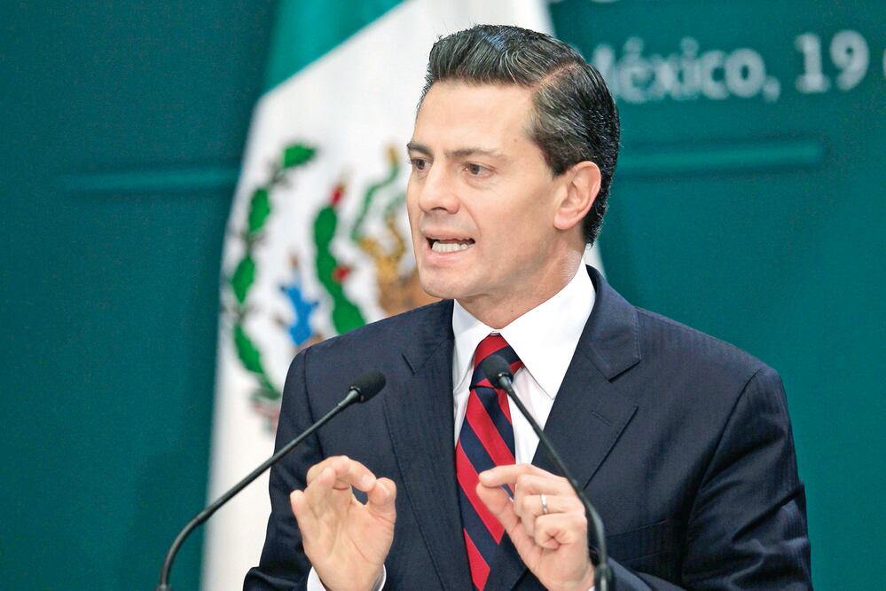 Los logros. El presidente Enrique Peña Nieto aseguró que se han creado 3.7 millones de plazas laborales en su administración (ARCHIVO EL UNIVERSAL)