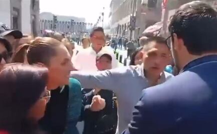 Morena condena acoso contra Sheinbaum; hecho constituye una agresión a todas las mujeres, acusa