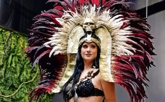 Gala Montes estrecha su vínculo con Malinche