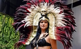 Gala Montes estrecha su vínculo con Malinche