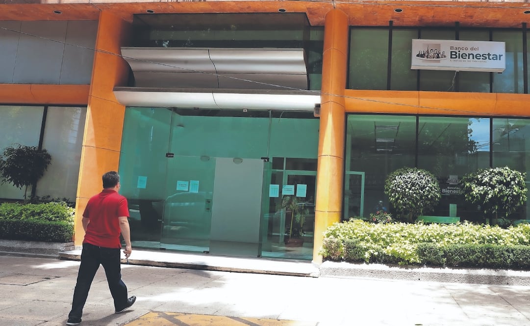 La estabilidad de la red de sucursales en México se debe al Banco del Bienestar, indica un análisis de la Comisión Nacional Bancaria y de Valores. ARCHIVO EL UNIVERSAL
