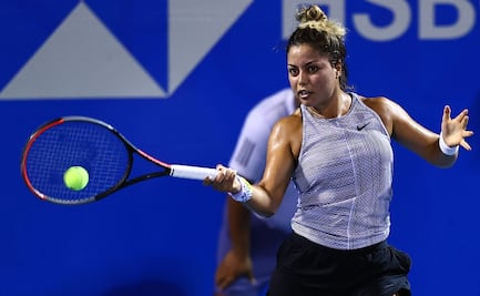 La mexicana Renata Zarazúa elimina a Sloane Stephens en Acapulco