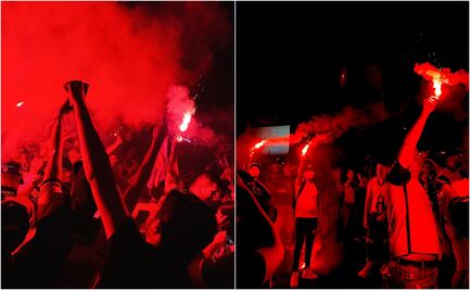  Atlas recibe serenata de sus aficionados