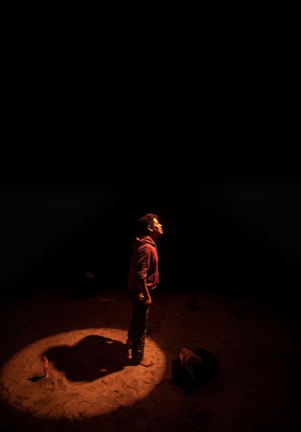 La otra “Los Argonautas, Sonidos del desplazamiento” se presenta en el teatro El Galeón.
Foto: Carlos Alvar, cortesía