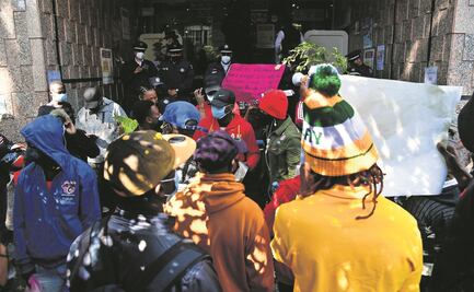 Continúan protestas de migrantes haitianos