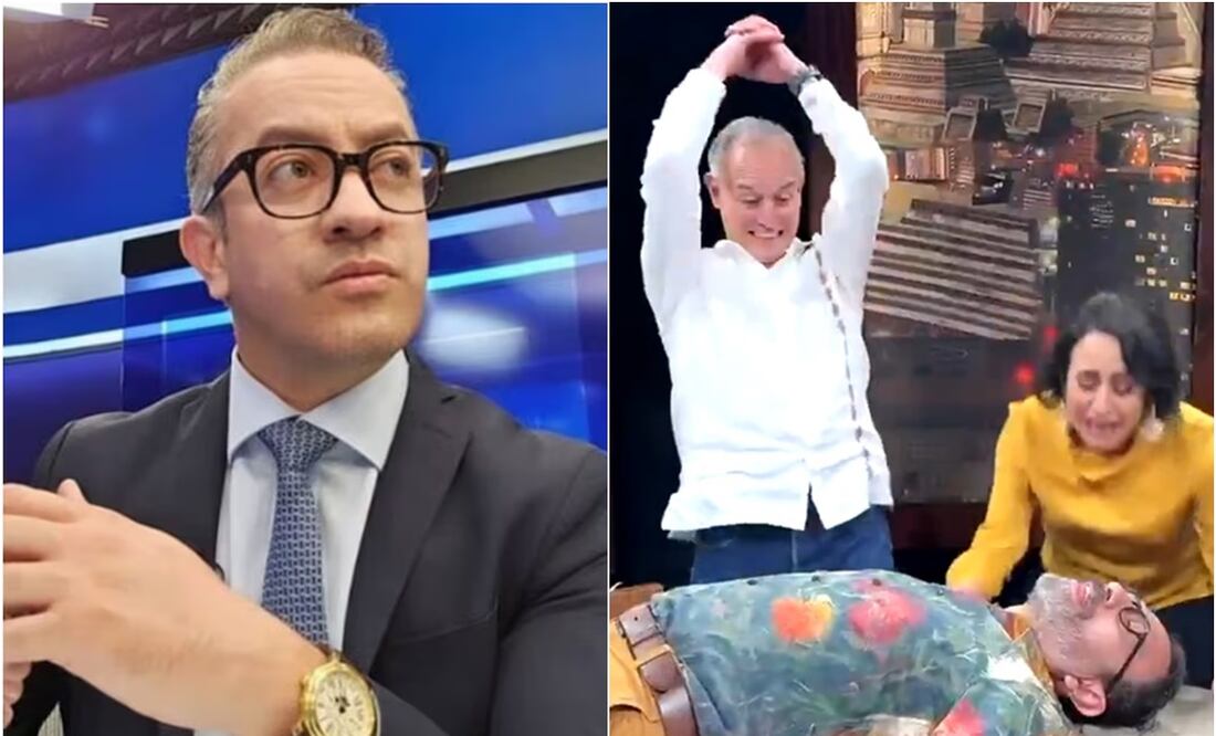 La cuenta Operación Mamut presumió la presencia del doctor, quien fungió como funcionario durante la administración de Andrés Manuel López Obrador. Foto: Instagram y X