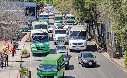 Sufren el ahorcamiento vial en calzada de Tlalpan