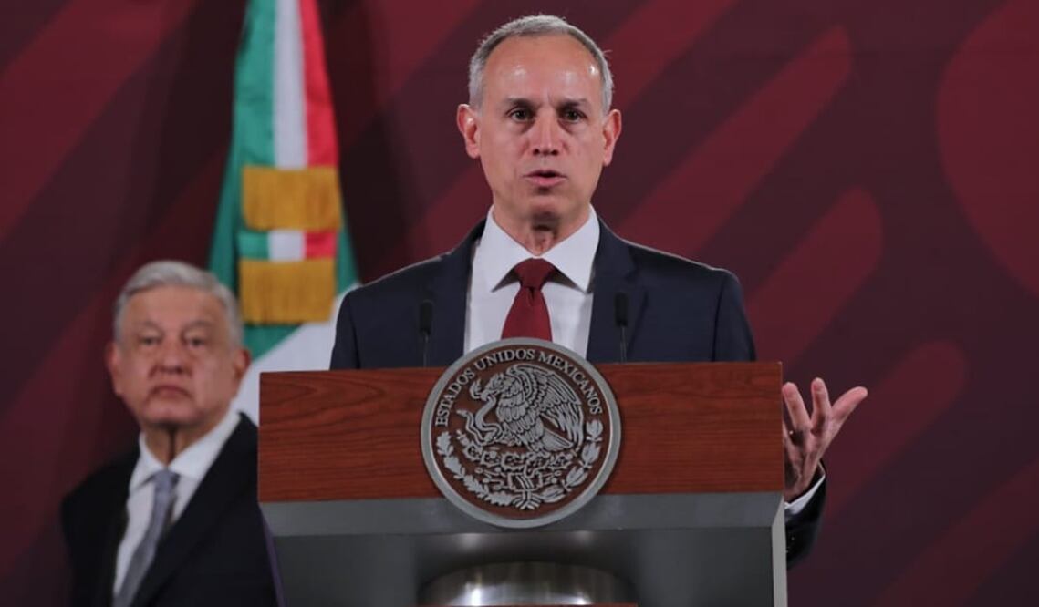 Hugo López-Gatell aseguró que no existe un desabasto de medicamentos para tratar enfermedades neurológicas en las instituciones de salud del gobierno federal. Foto: Fernanda Rojas
