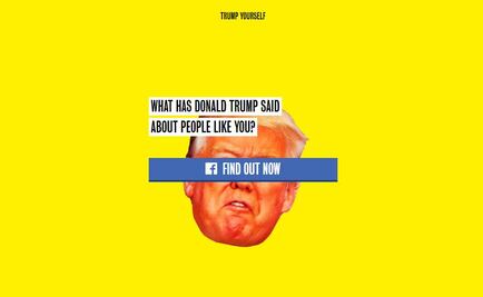 Campaña de Clinton lanza app anti Trump