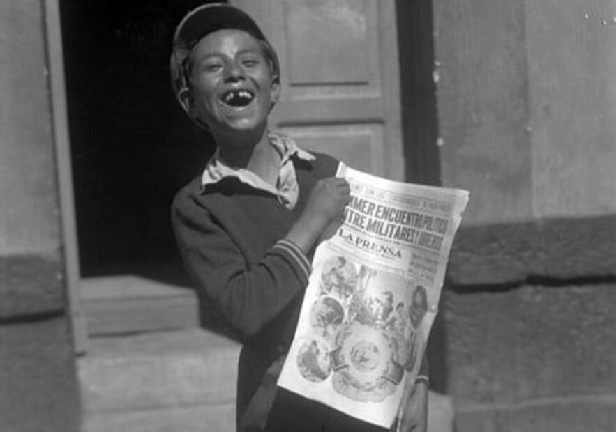 Así era el trabajo de los niños en el Centro 