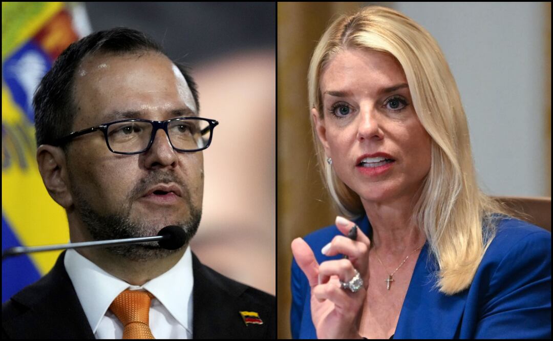Yvan Gil, canciller venezolano arremete contra la fiscal general de EU, Pam Bondi.