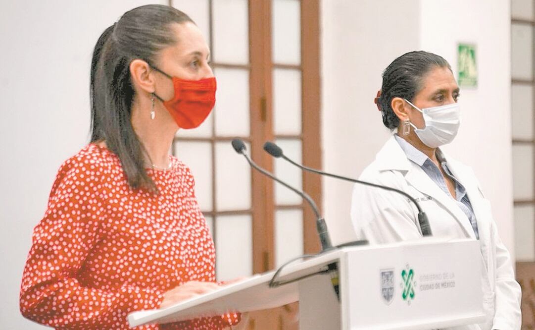 En conferencia, Claudia Sheinbaum dijo que en agosto habrá más disponibilidad de vacunas y mejores condiciones para el regreso a clases. Foto: ESPECIAL