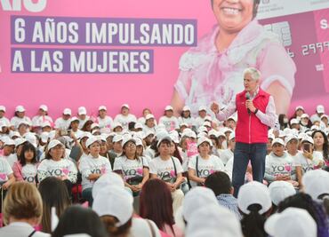 Más de 700 mil mujeres son respaldadas por el Salario Rosa: Alfredo Del Mazo