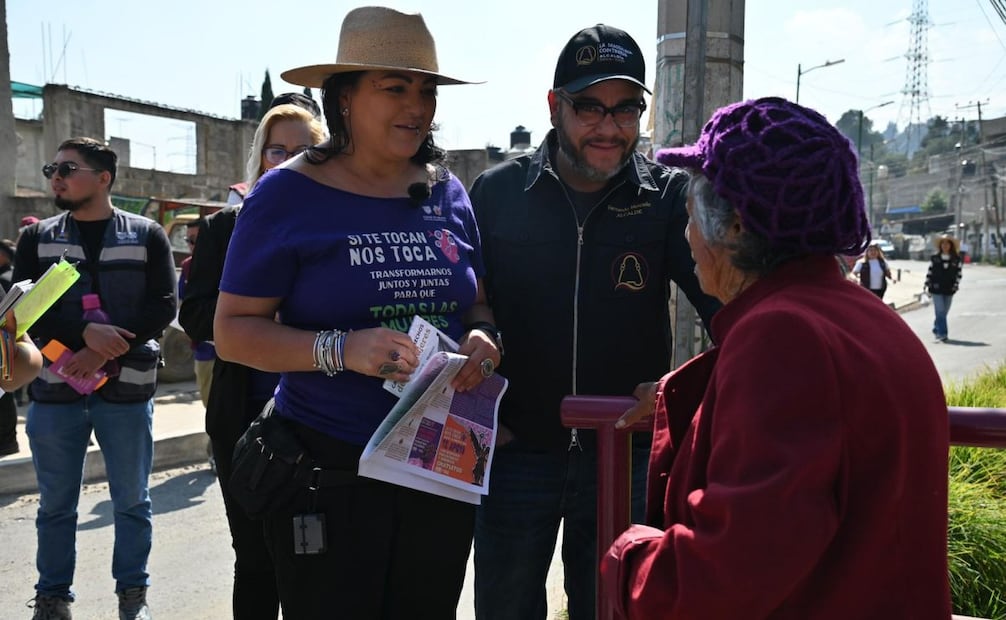 Con oleada violeta llevan asesoría a 23 mil mujeres de CDMX.
Foto: Especial.