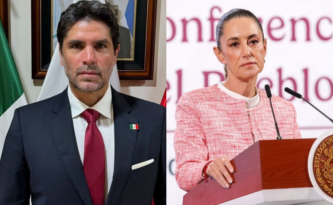Verástegui lanza dardo a Sheinbaum tras exclusión de Norma Piña. Foto: Redes sociales y Axel Sánchez / EL UNIVERSAL