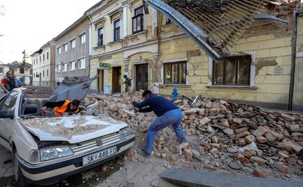 Sismo en Croacia: “Esto es como Hiroshima, la mitad de la ciudad ya no existe”