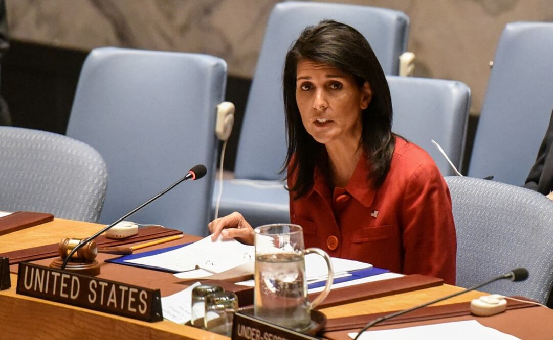 La embajadora estadounidense ante la ONU, Nikki Haley (Foto: Reuters)