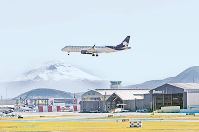 Aeropuerto capitalino suspende operaciones por desfile militar