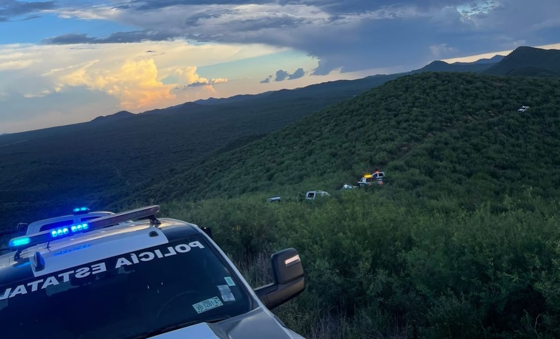 Desmantelan campamento clandestino del crimen organizado en Opodepe, Sonora. Foto: Especial