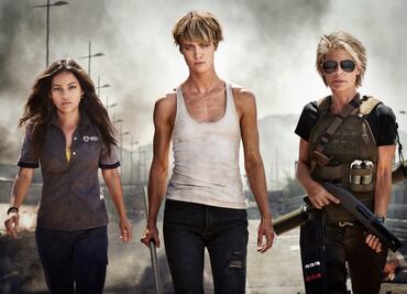Mujeres toman la primera imagen de "Terminator 6"