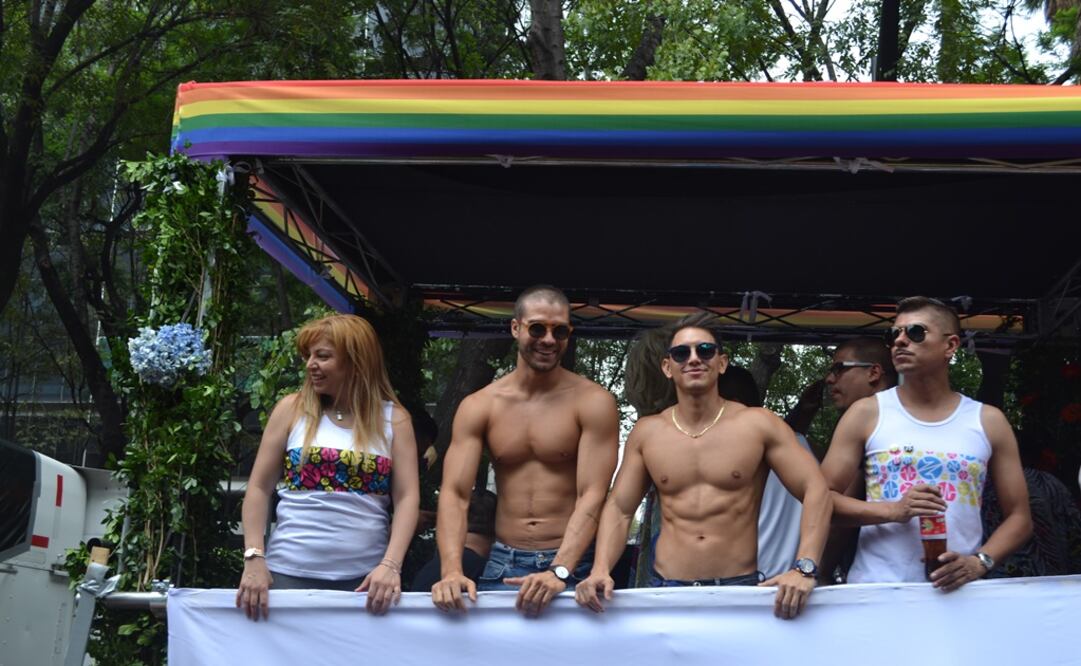 Impulse group's float at the Gay March of 2018 in Mexico City - Photo: David Morales/EL UNIVERSAL