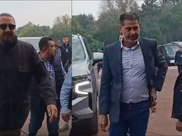 Amaury Vergara y Fernando Hierro son abucheados a su llegada a C.U