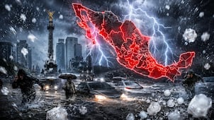 ¡Alerta en CDMX! Lluvias intensas y ráfagas de viento azotarán gran parte de la capital