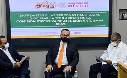 Concluye proceso de entrevistas de aspirantes a dirigir la CEAV: Encinas